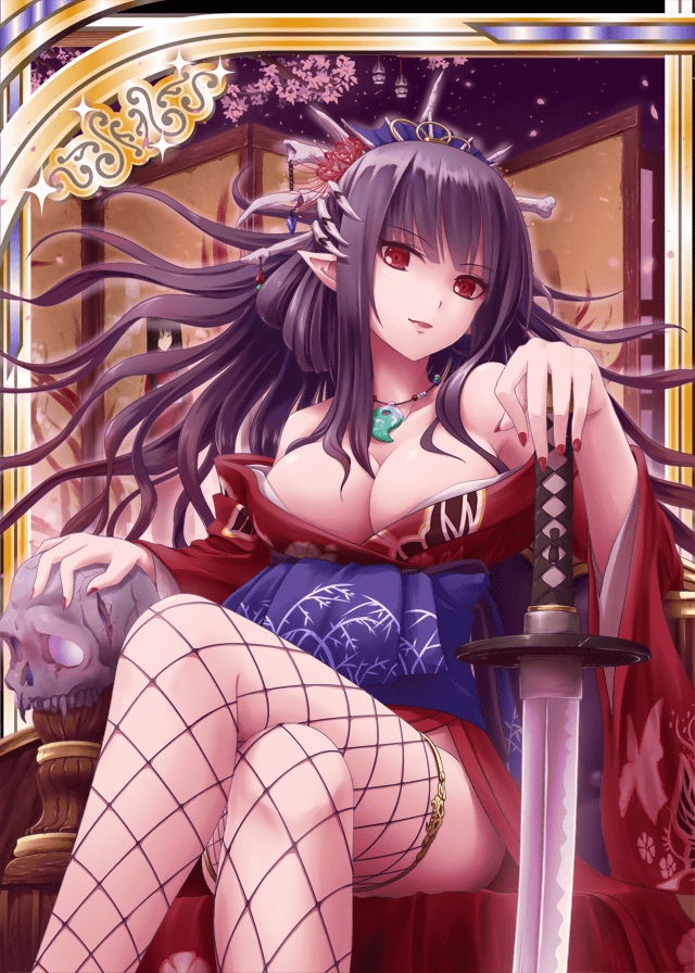 渔网袜少女