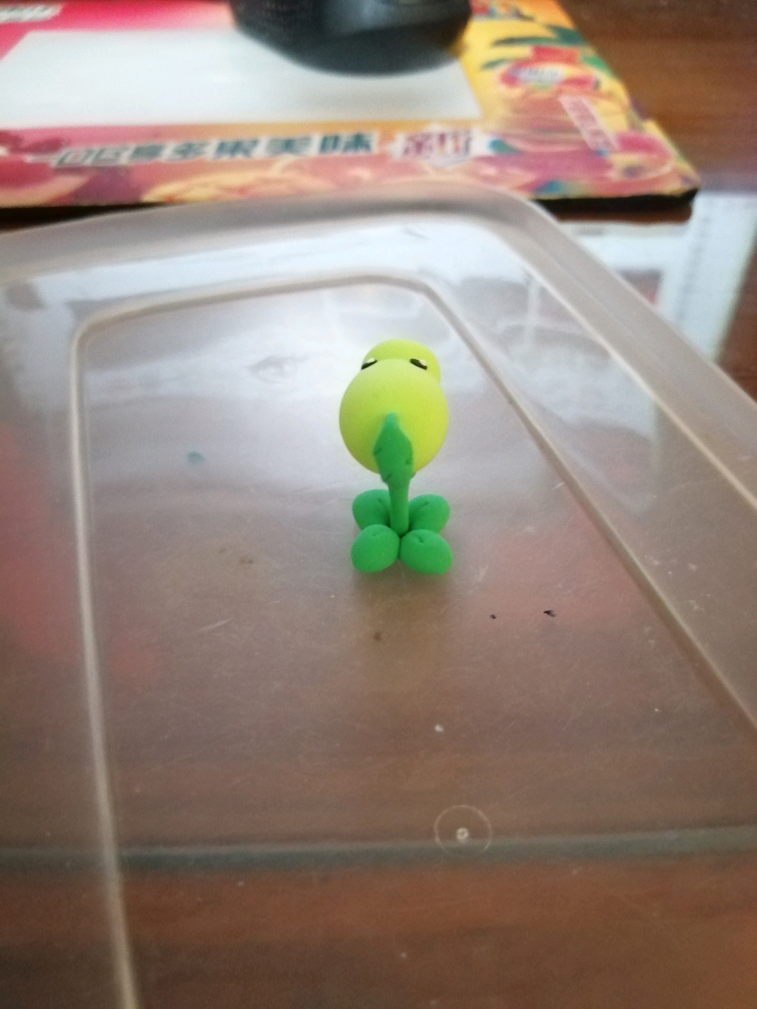 【超轻粘土作品】植物大战僵尸 白天植物