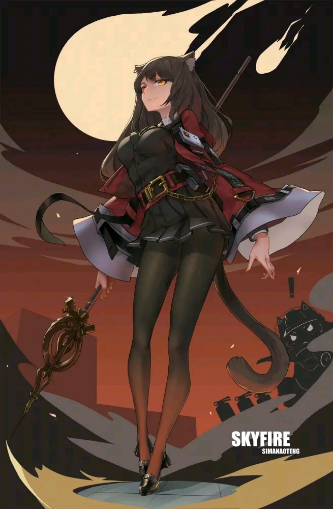 游戏 单机游戏 明日方舟美图 在泰拉世界频繁发生的各种自然灾害的