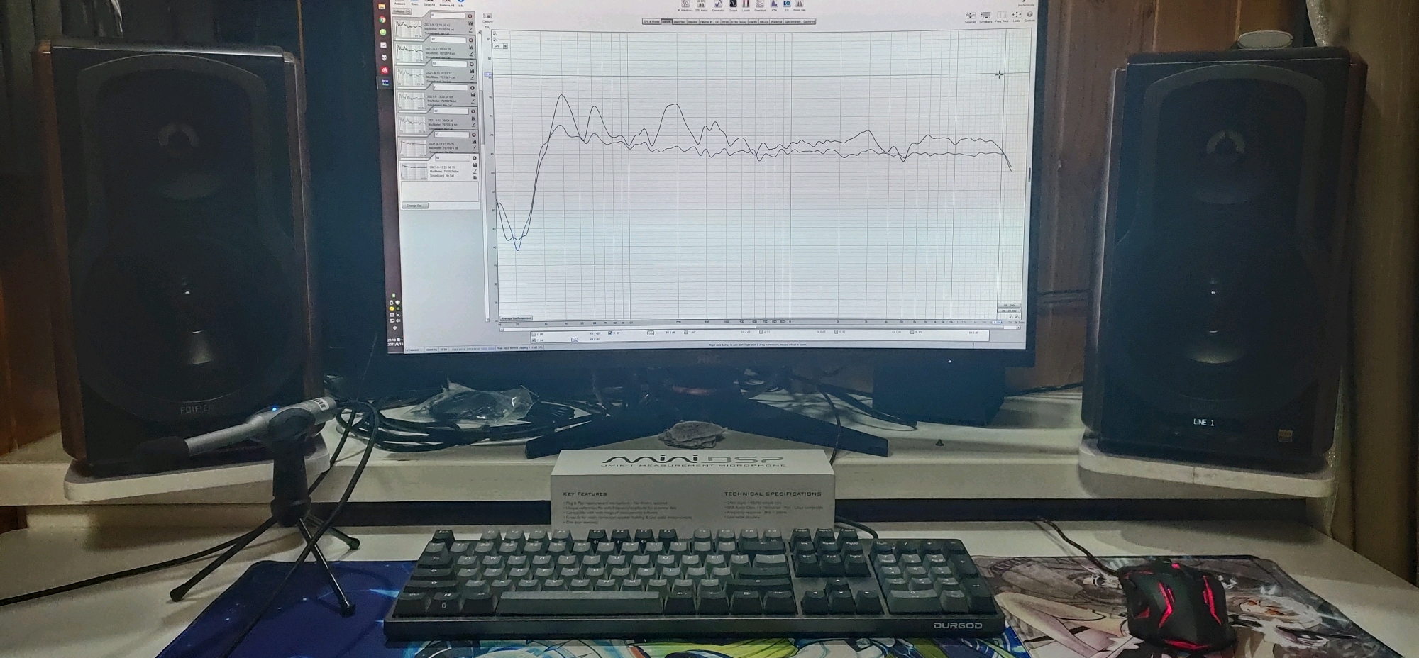 漫步者s2000mk3音箱测量&调音