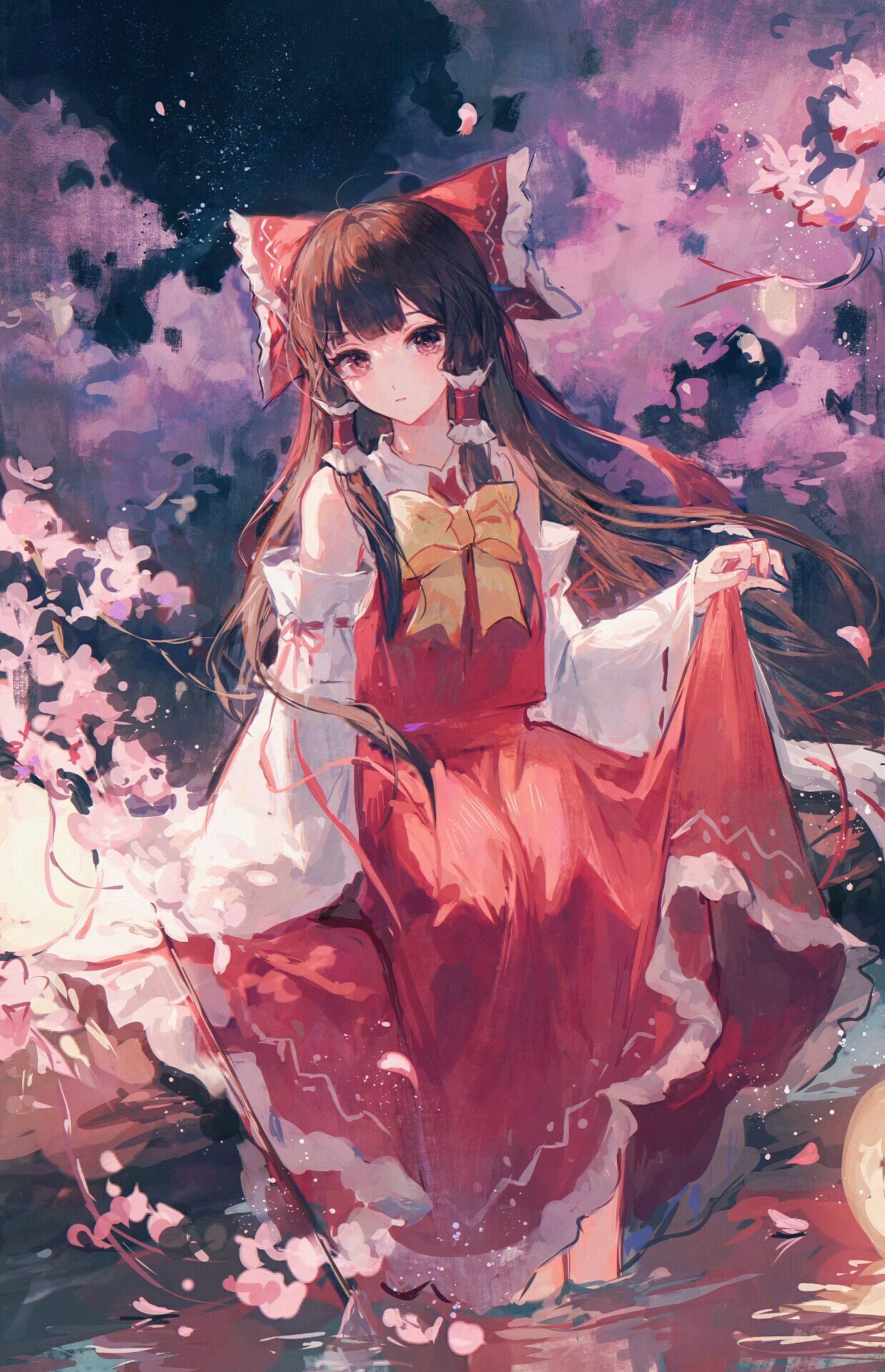 动画 动漫杂谈 东方 乐园的可爱巫女—博丽灵梦 组图 画师:matcha id