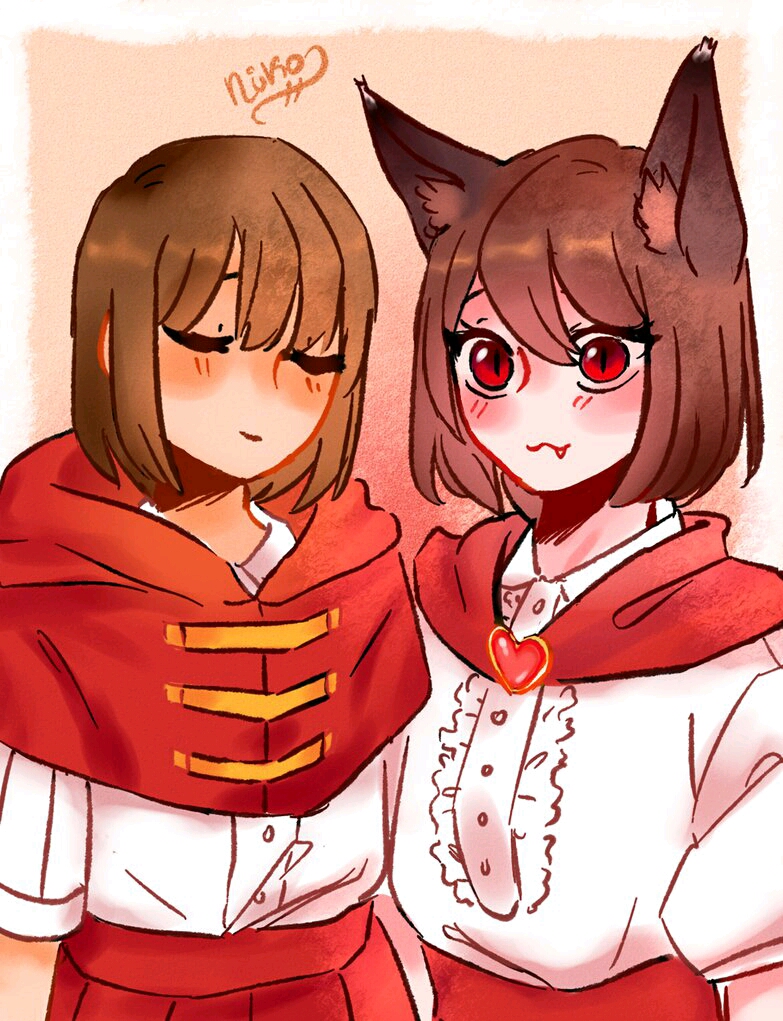 传说之下精美图片(frisk×chara)