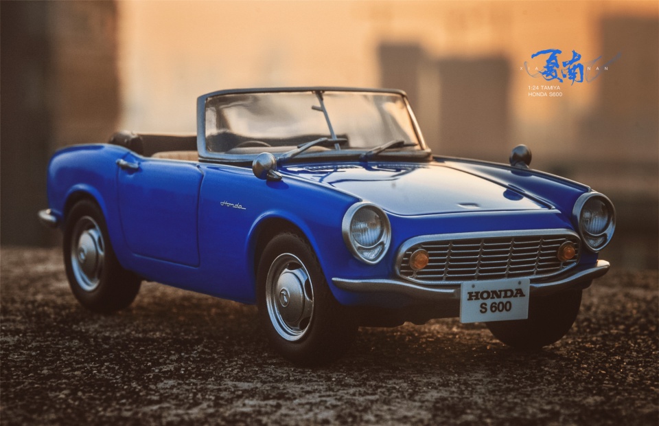 [小t模型秀]田宫 1:24 honda s600
