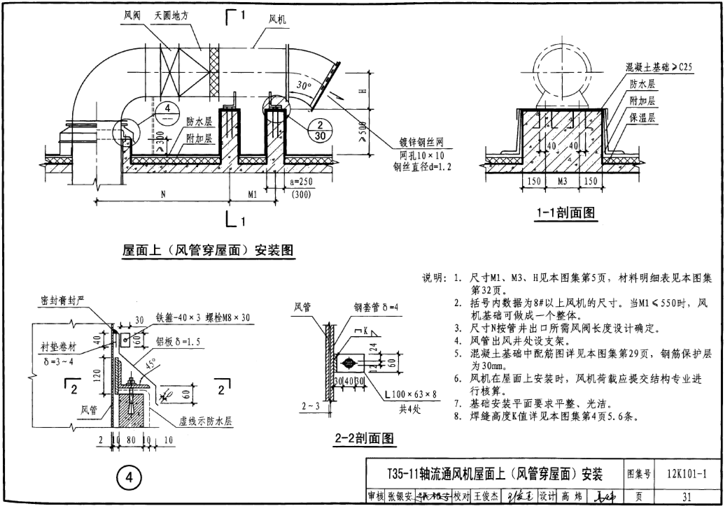 图说屋面风机