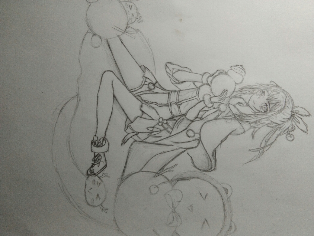 第一张人物画          