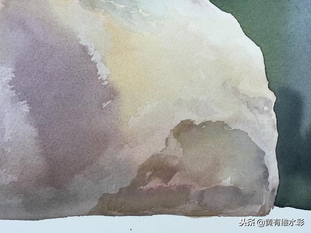 【美术集网校】适合零基础小白临摹学习,超详细水彩石头教程