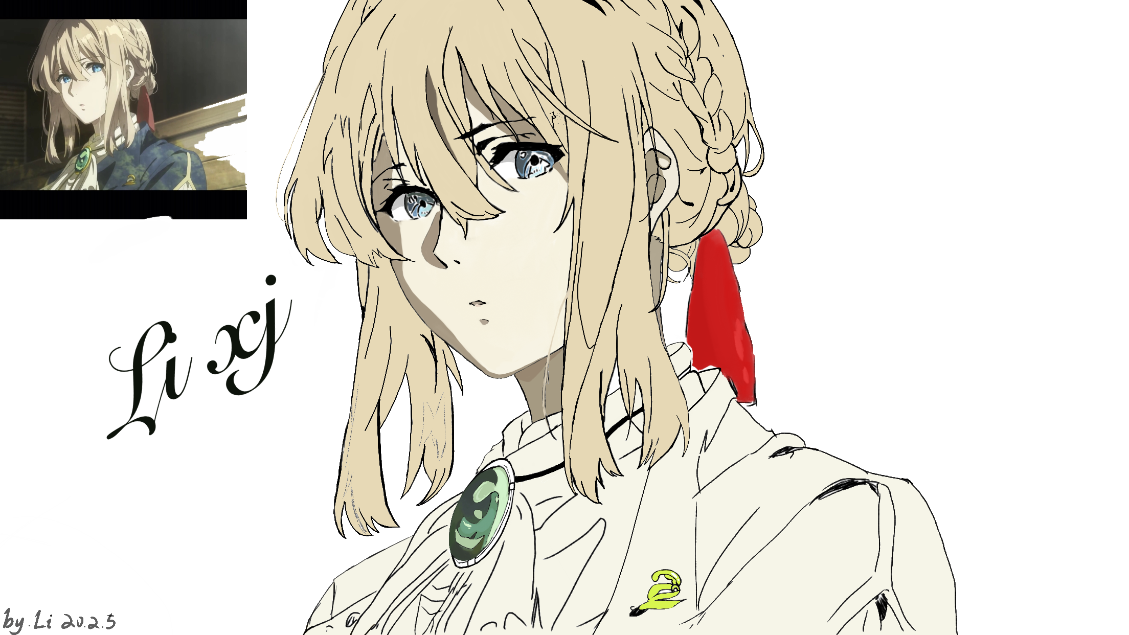 新手画
