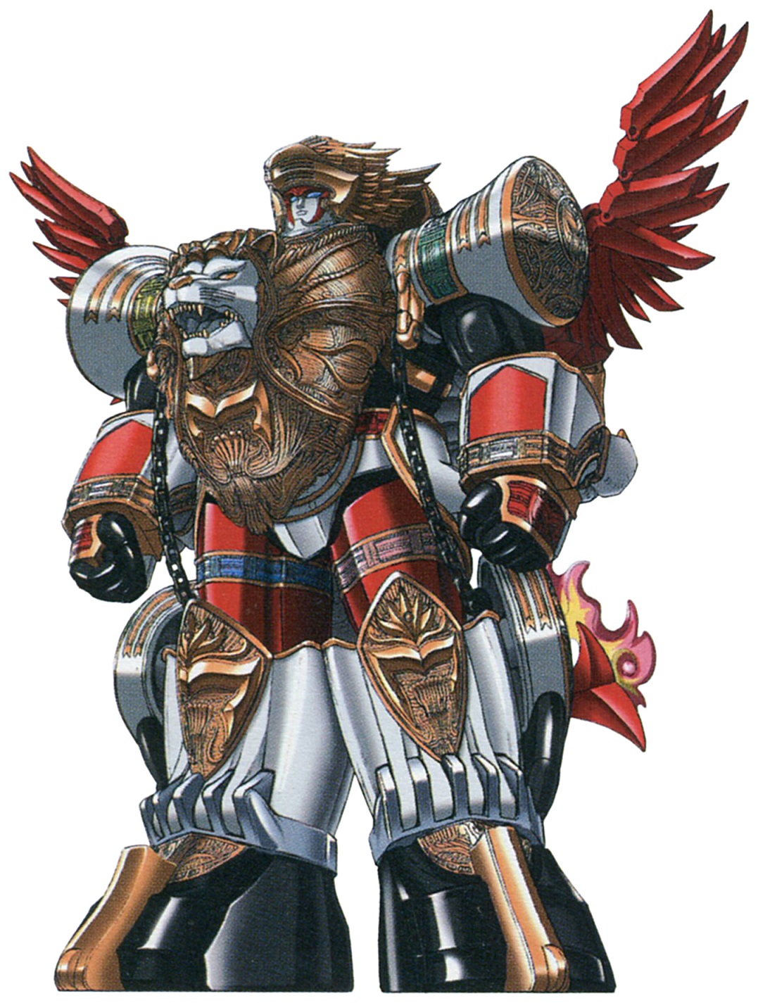 task30:改造幻兽·哥德拉姆,其原型为魔法战队魔法连者的魔法王