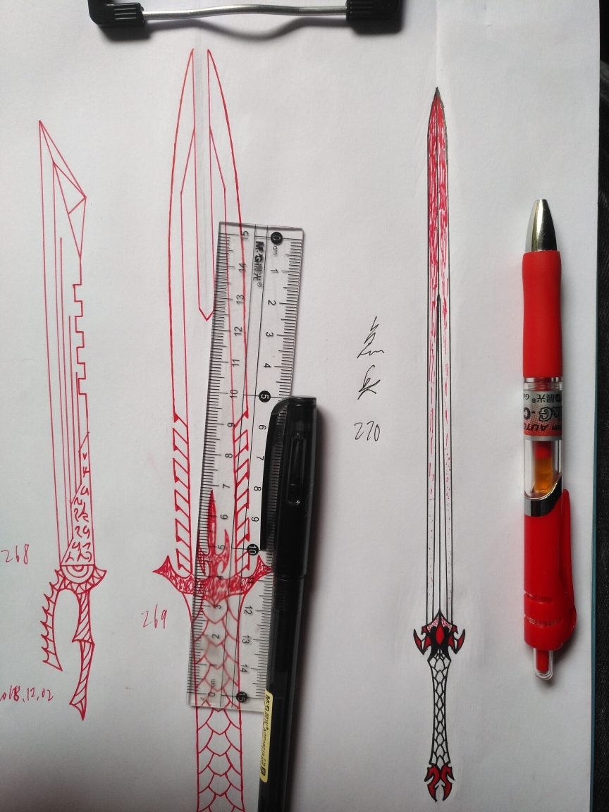 手绘冷兵器24