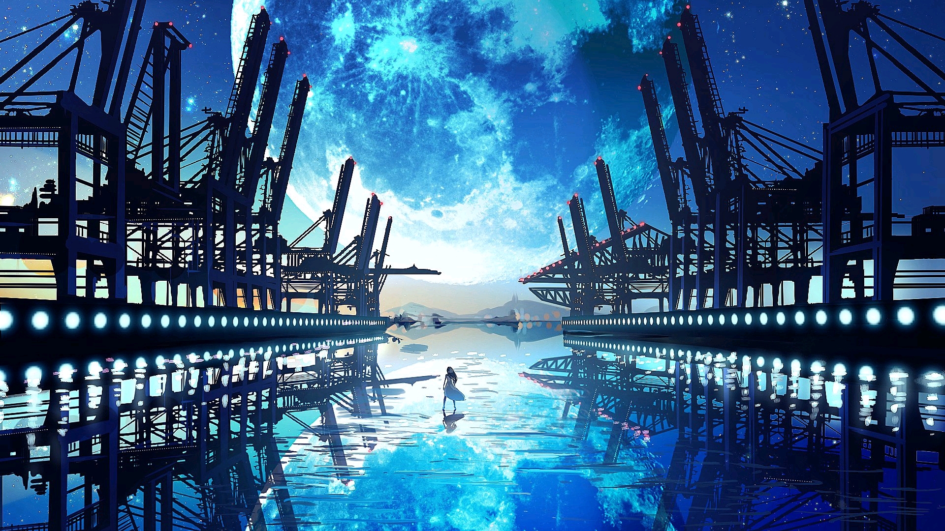 二次元风景壁纸图