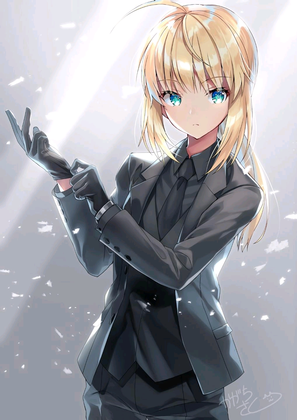 动漫人物系 fgo 吾王saber! 高清壁纸精选(1)