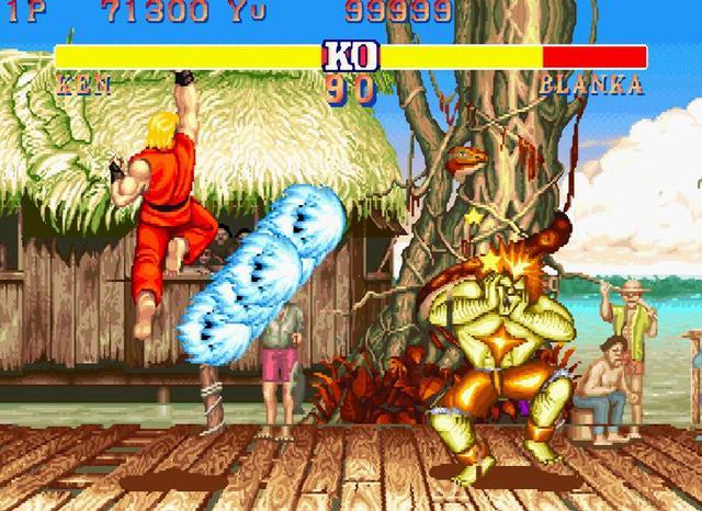 街霸2的衍生版:一拳不行就再来一拳