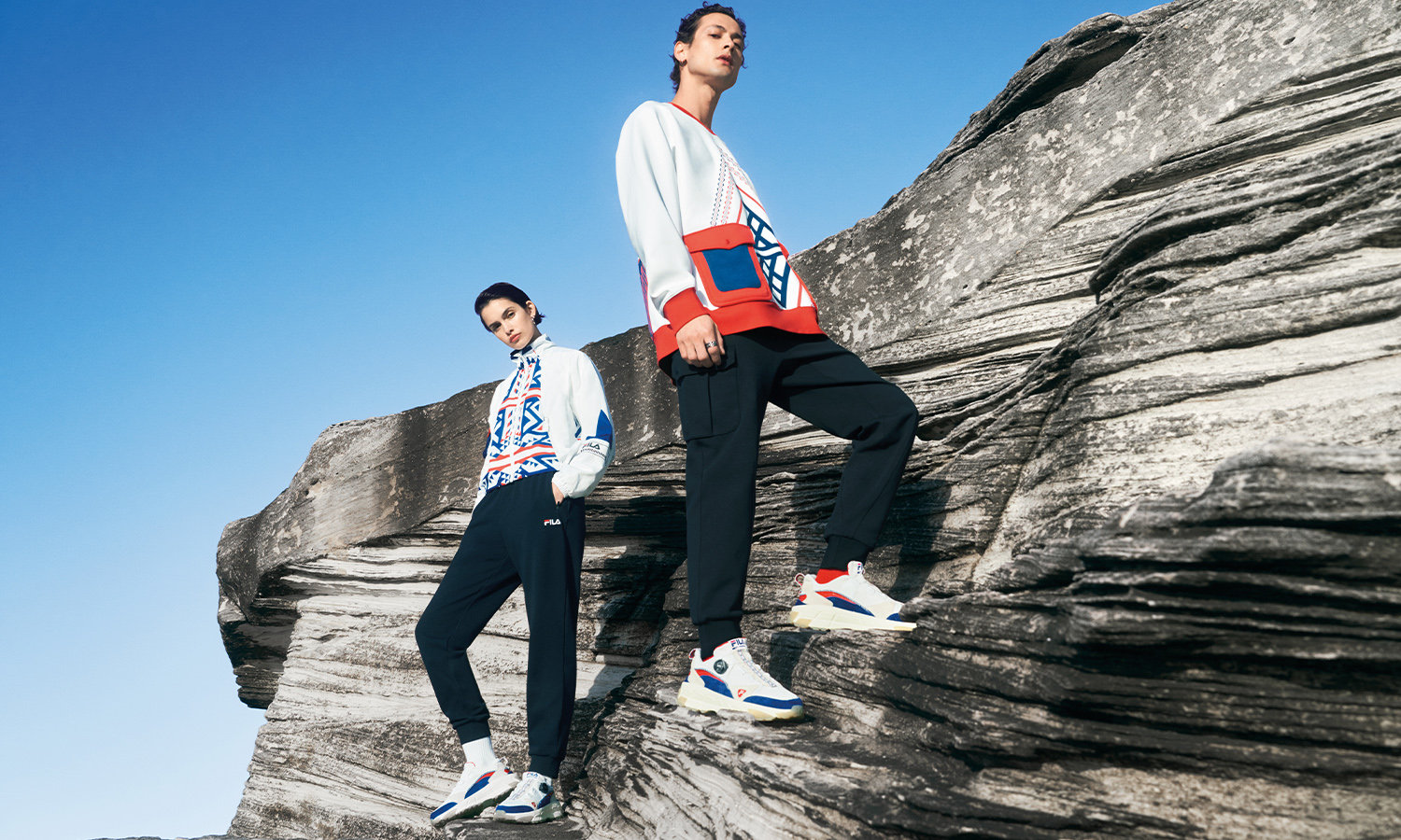 fila fusion white mountaineering 2020 秋冬联名系列 via fila