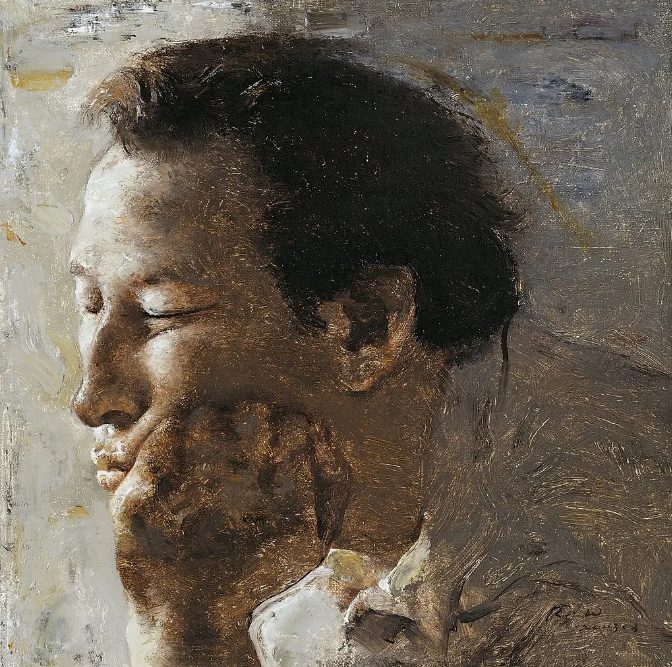 广州美术学院油画系教授郭润文老师作品学习欣赏