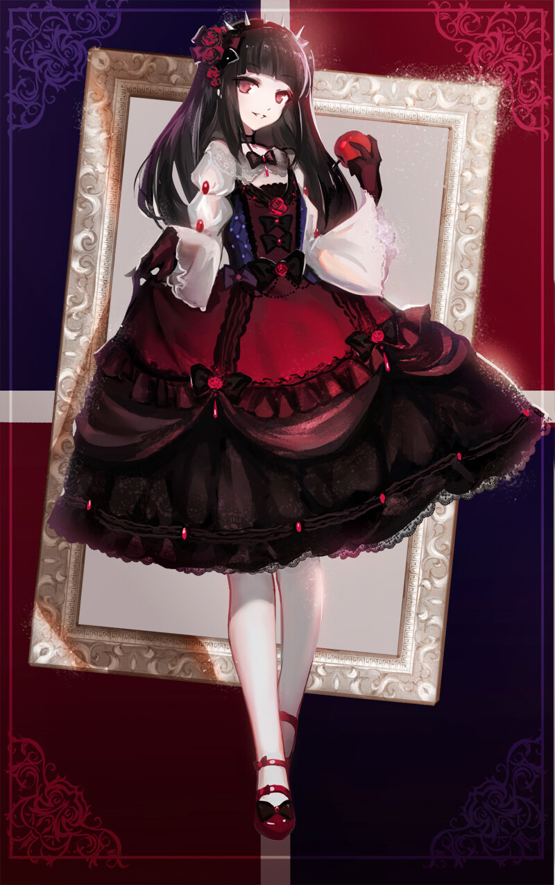 手机壁纸|二次元の洛丽塔少女第二期 by:b站盐泽 2020