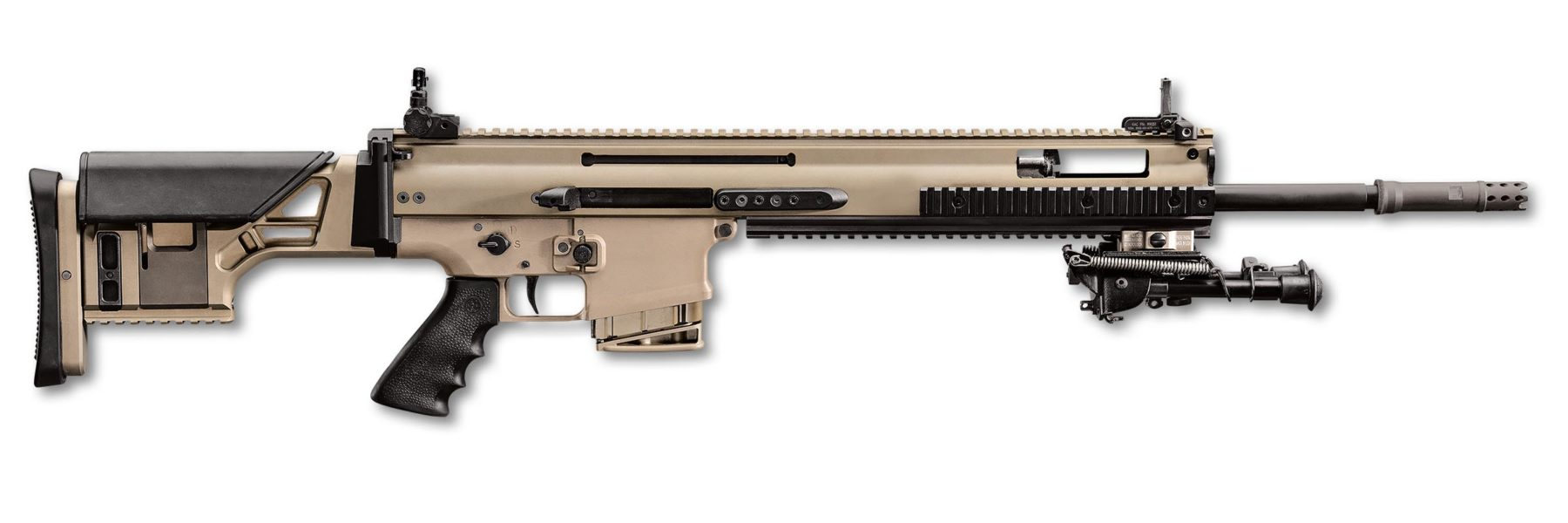 mk20 ssr(sniper support rifle狙击手支援步枪)是在20英寸枪管的mk17