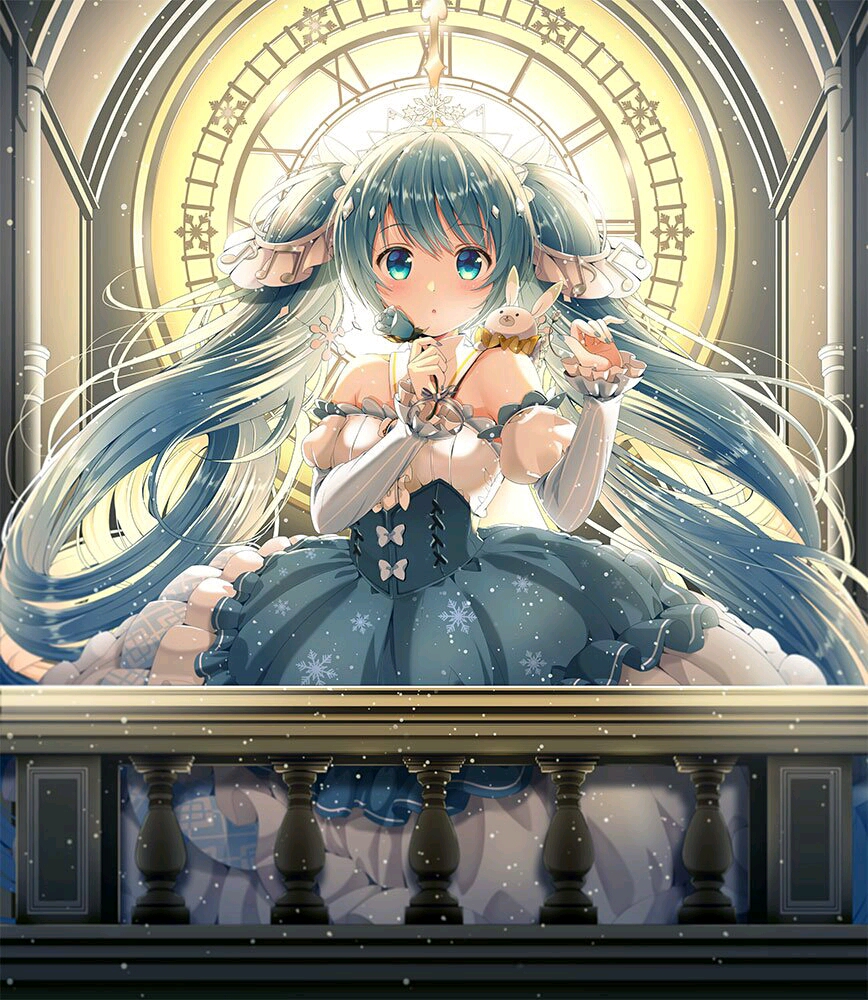 〖动漫美图〗p站推图壁纸v家初音未来miku②