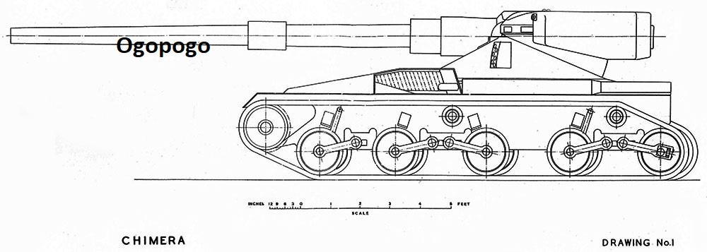 图纸坦克之chimera和charlemagne 坦克设计方案