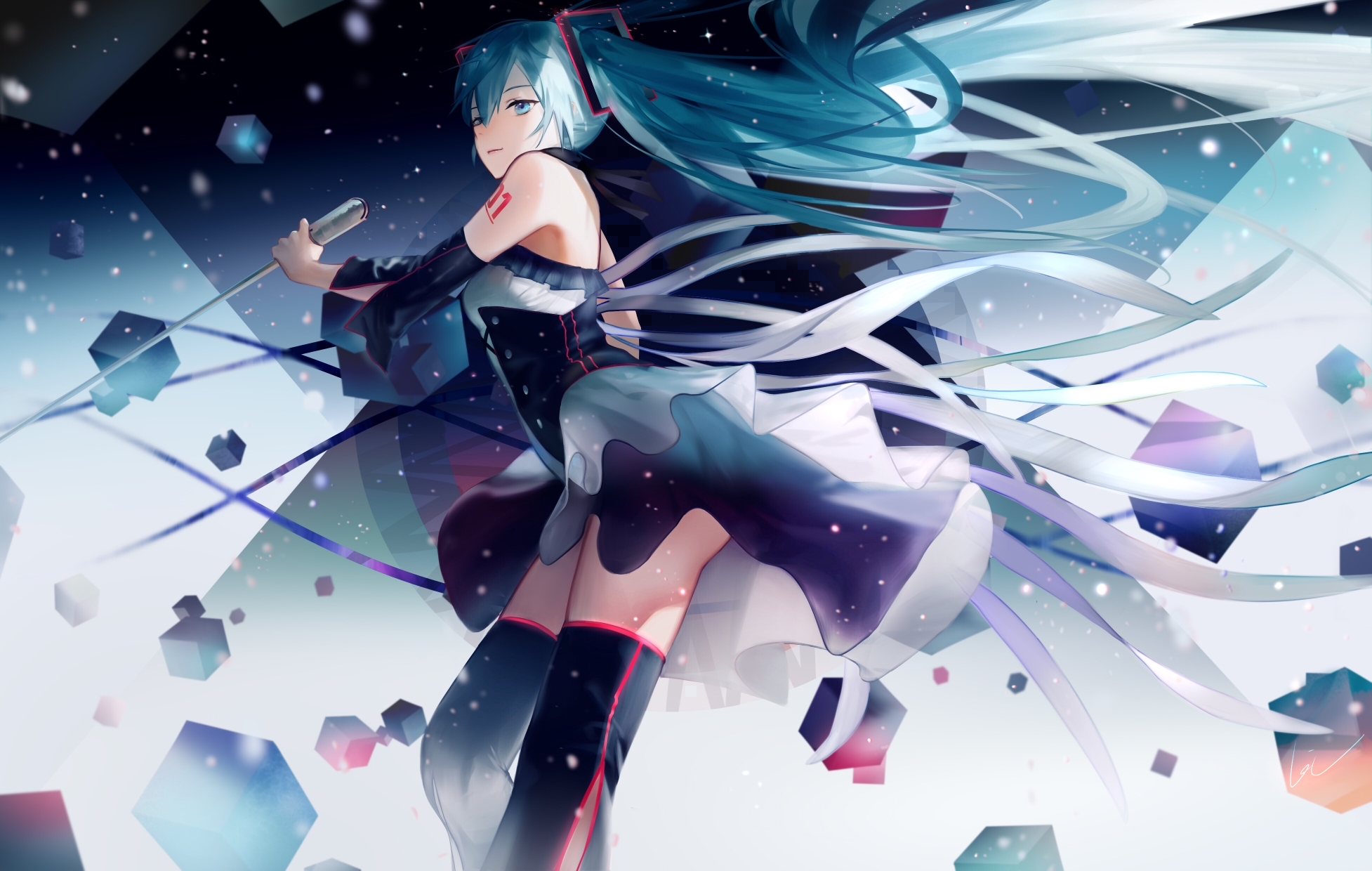 动画 动漫杂谈 初音未来美图壁纸(你们的老婆在这里(′`) l)第二期