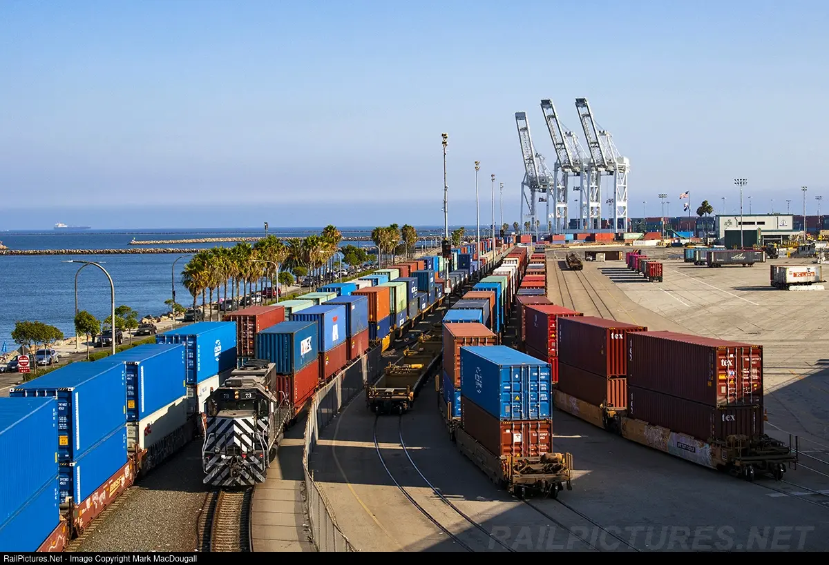 up长滩港专用线