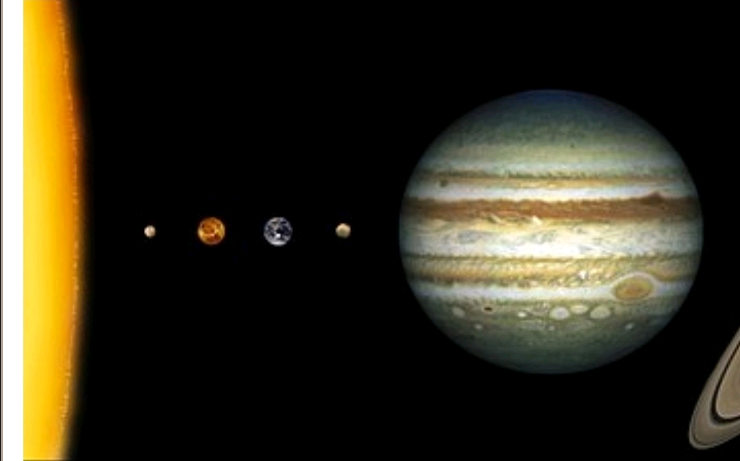 太阳系行星数据表