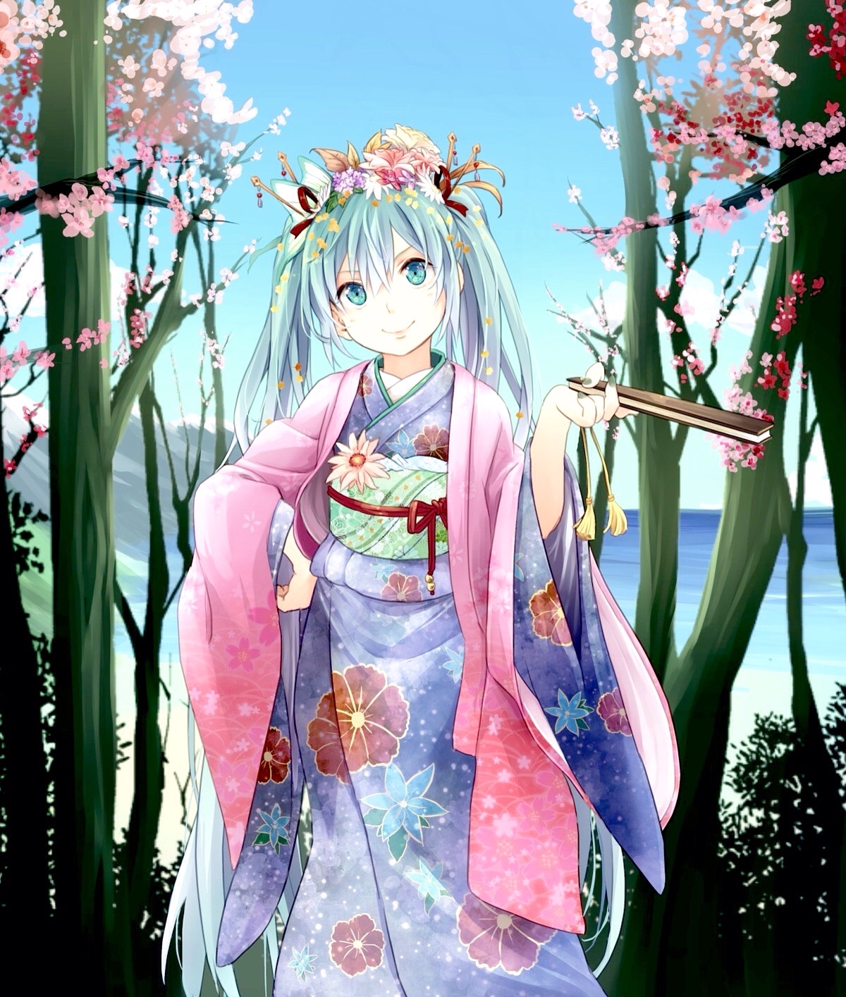 初音未来高清图片,一个up主的方向调整
