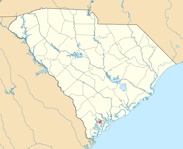 美国南卡罗来纳州的博福特机场(marine corps air station beaufort)