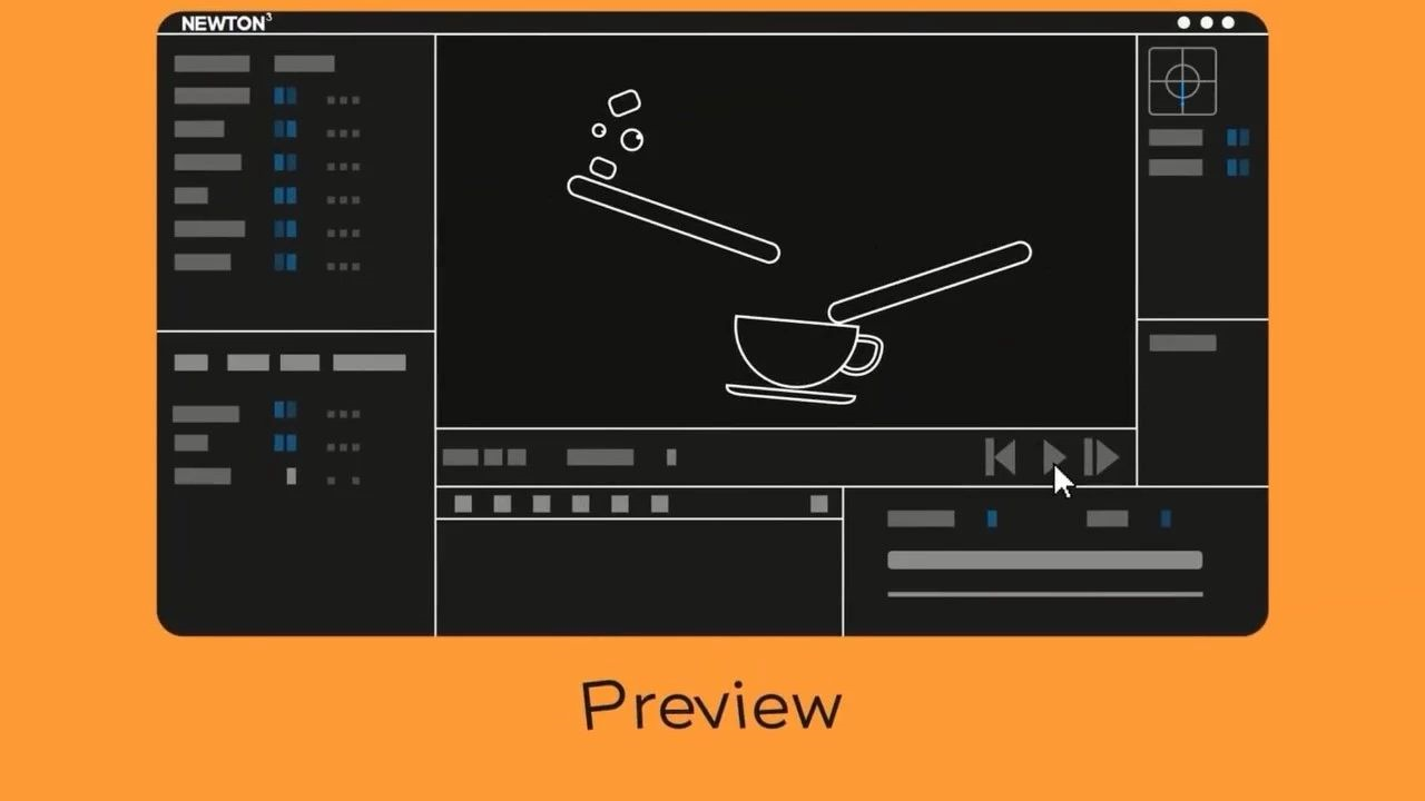 【插件神器】ae牛顿动力学插件newton 3.0.69中文汉化