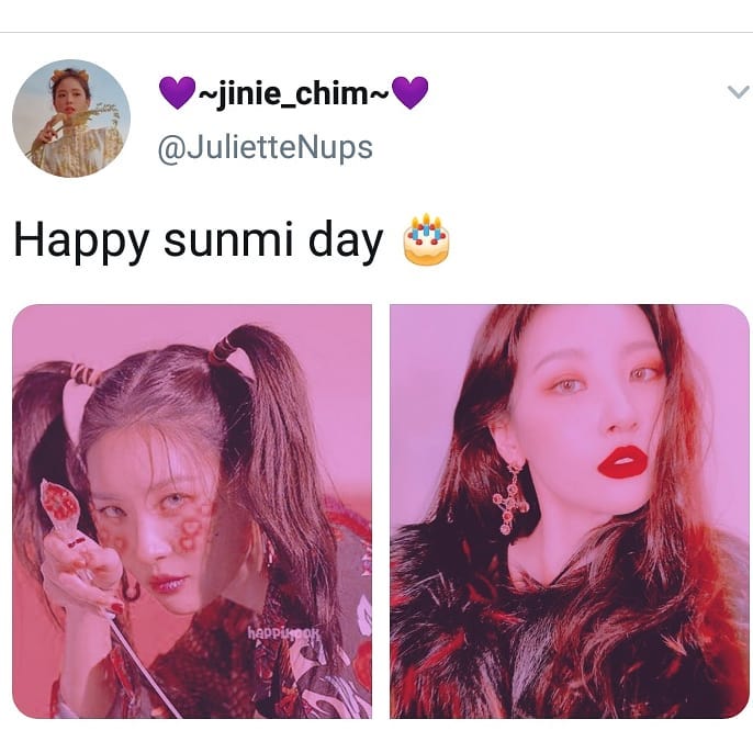 宣美近期ins更新以及宣美生日快乐