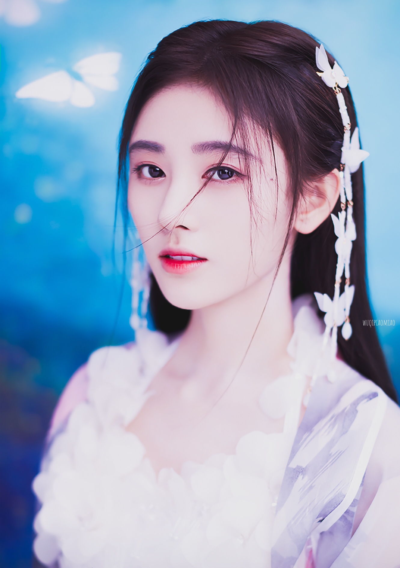 从千年古画里走出来的古典仙女鞠婧祎
