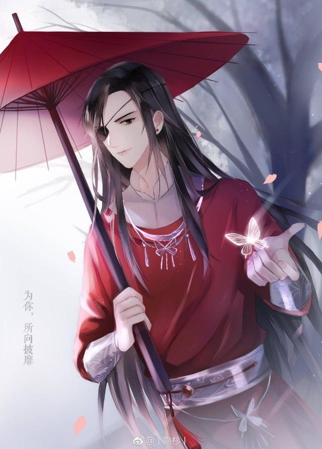 天官赐福:四个"花城",图二好帅,图三更帅,图四实在忍不住?