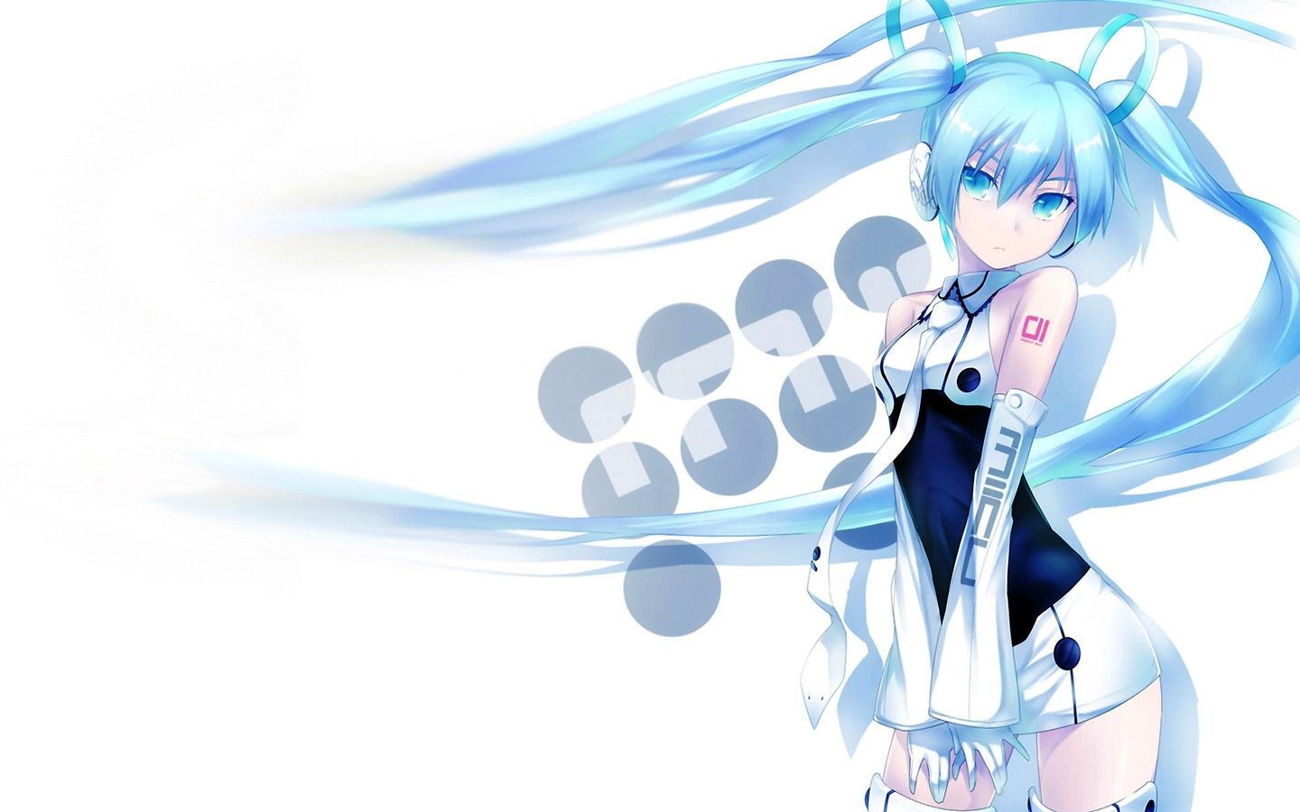 "叮——"您的初音未来电脑壁纸已到,请签收