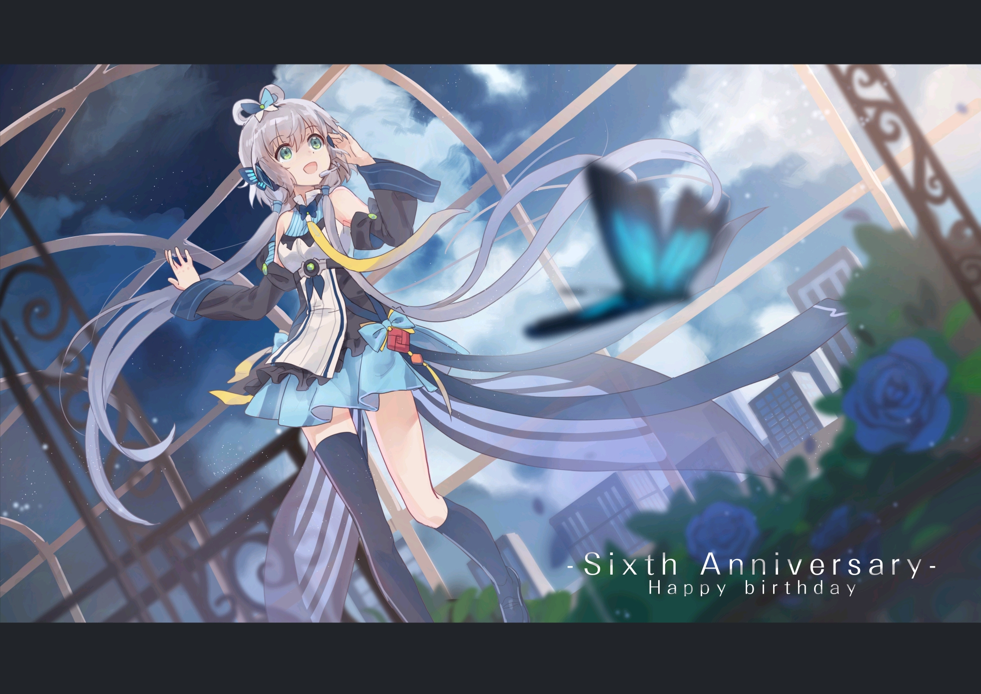 超好看的初音未来和洛天依