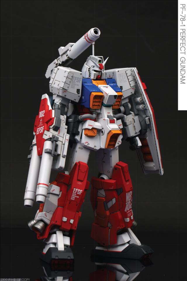 pf-78-1 完美高达:漫画「模型狂四郎」登场,主角自己用78-2魔改出来
