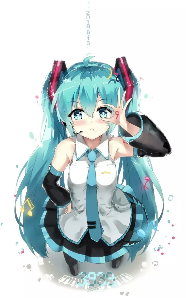 初音ミク美图