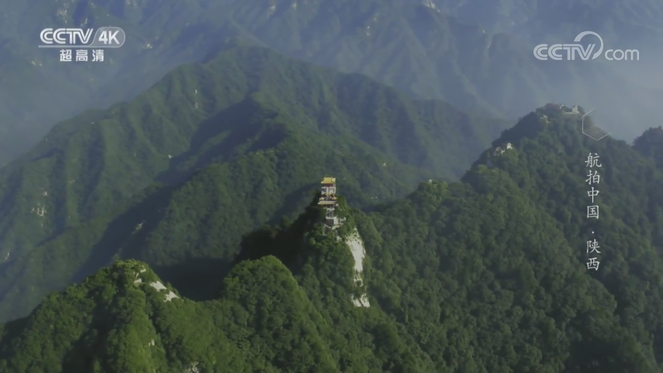 秦岭南北航拍中国陕西生生不息的华夏文明发祥之地