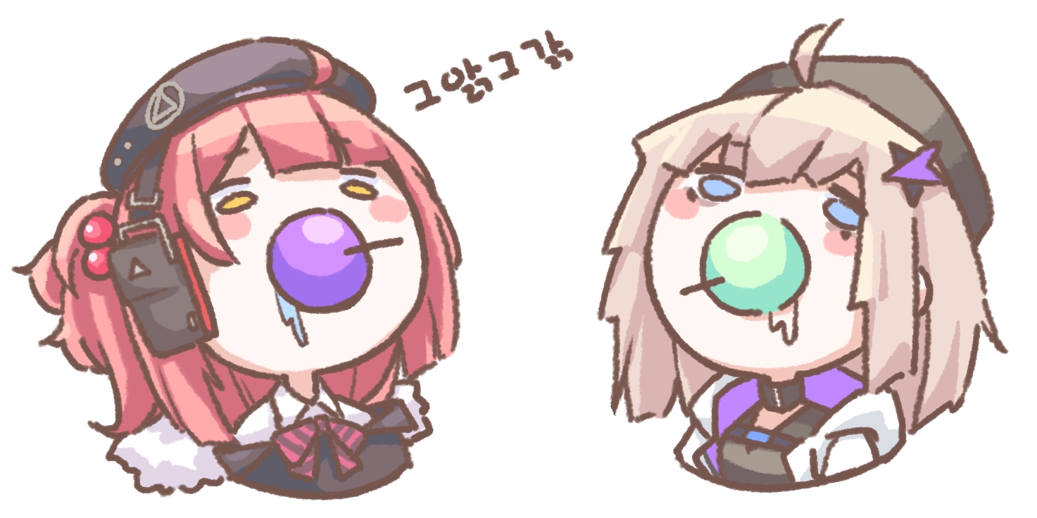 血槽已空!少女前线同人 表情包 画师 chuo8008