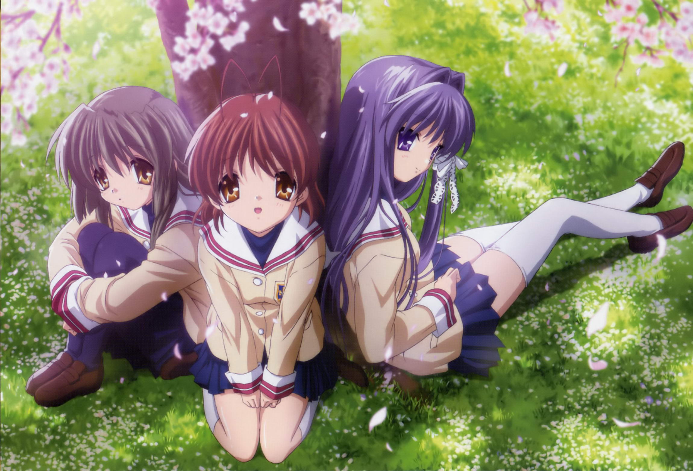 泪奔到不敢二刷的动漫《clannad》