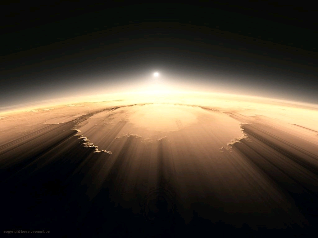 【浩瀚星辰大海无水印高清】火星来了