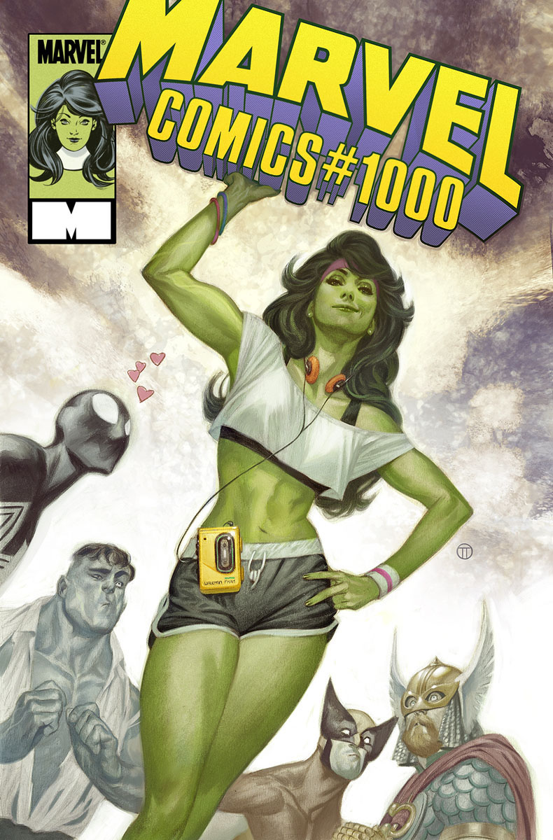 漫威漫画为庆祝成立80周年推出80页特刊《marvel comics #1000》