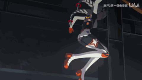 &设定解析 一跃而下20m左右的高塔轻松落地,躲避机甲的追击一跃5m有余