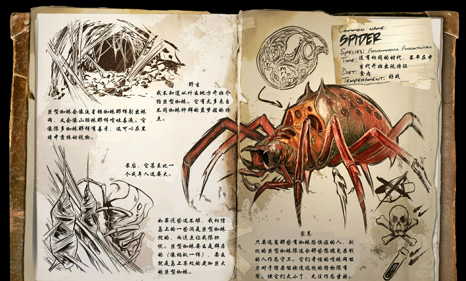 方舟生存进化全生物图鉴合集孤岛篇