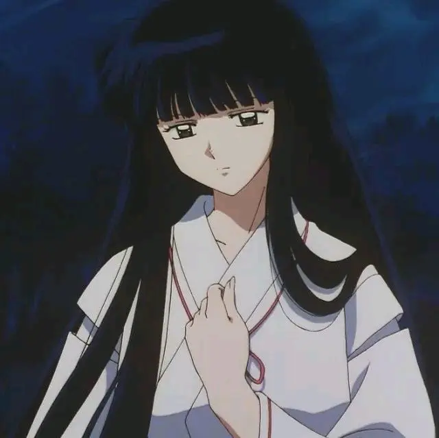 二次元动漫头像05 桔梗