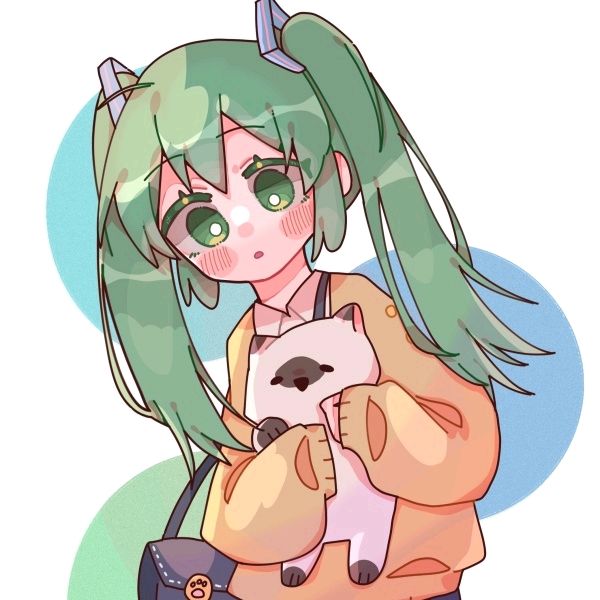 初音未来(转发-呆狼头像小馆) 附带有人要的亲亲,不过