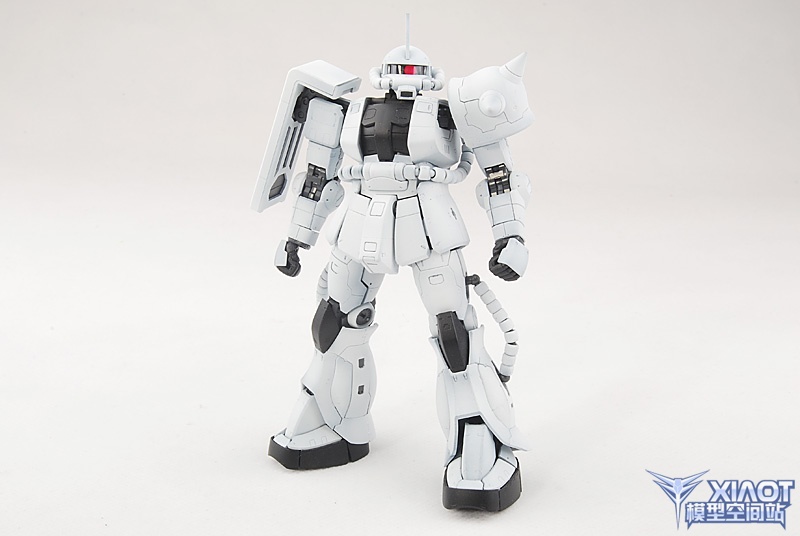 【小t官评】白色食人魔!rg第四弹-ms-06f zaku ii绿扎