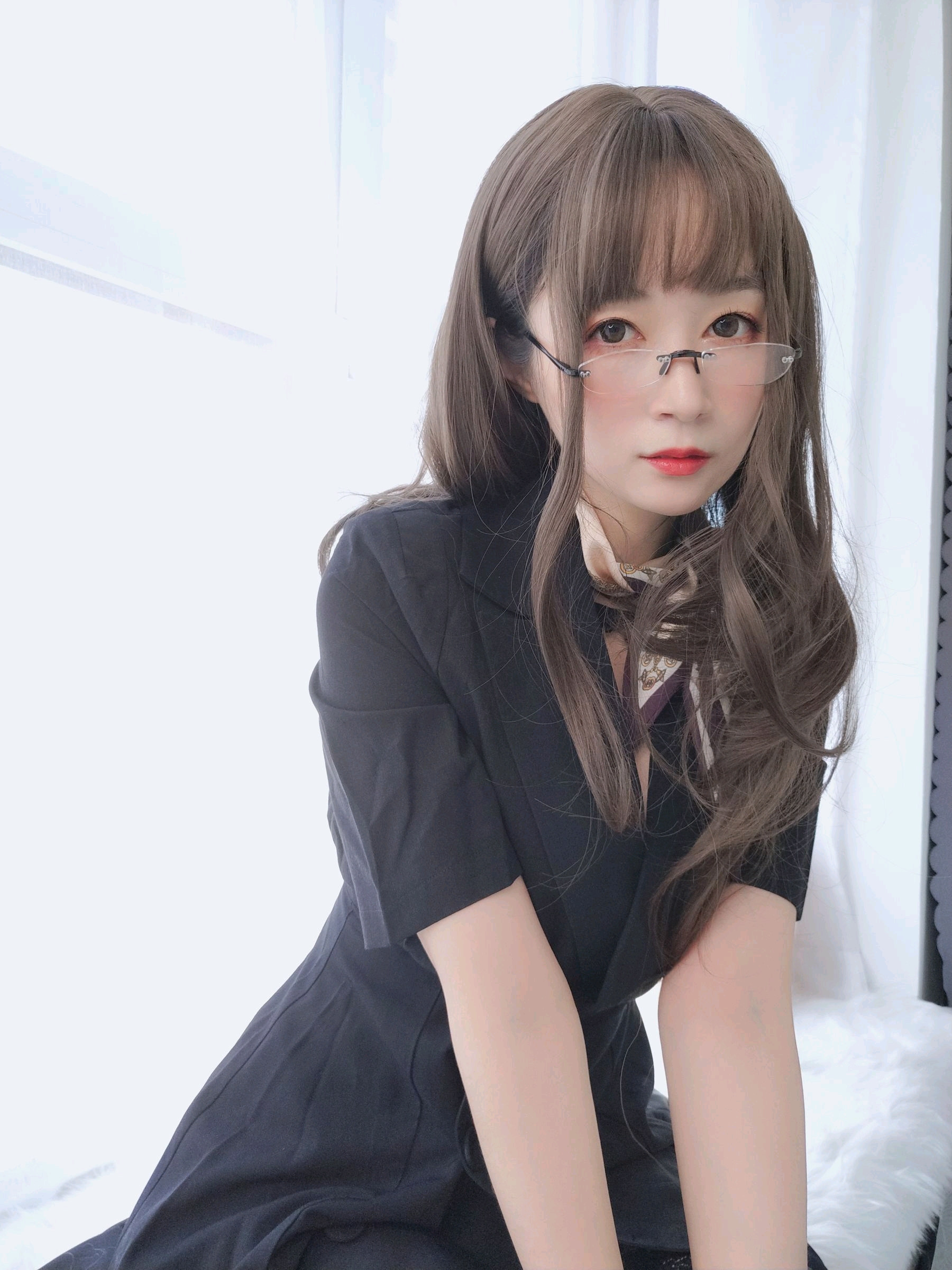 coser小姐姐白银ol下的内衣