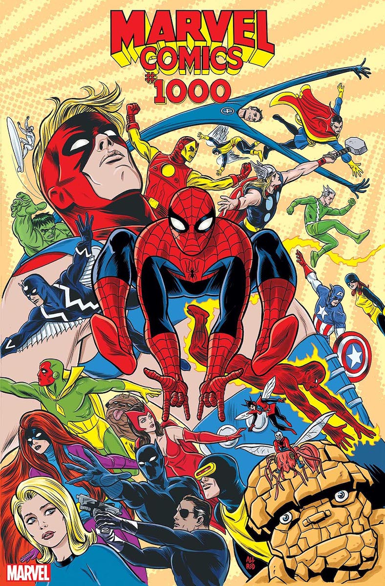 漫威漫画为庆祝成立80周年推出80页特刊《marvel comics #1000》