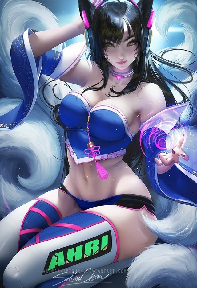 把老婆送给你们,dva和阿狸高清壁纸( )