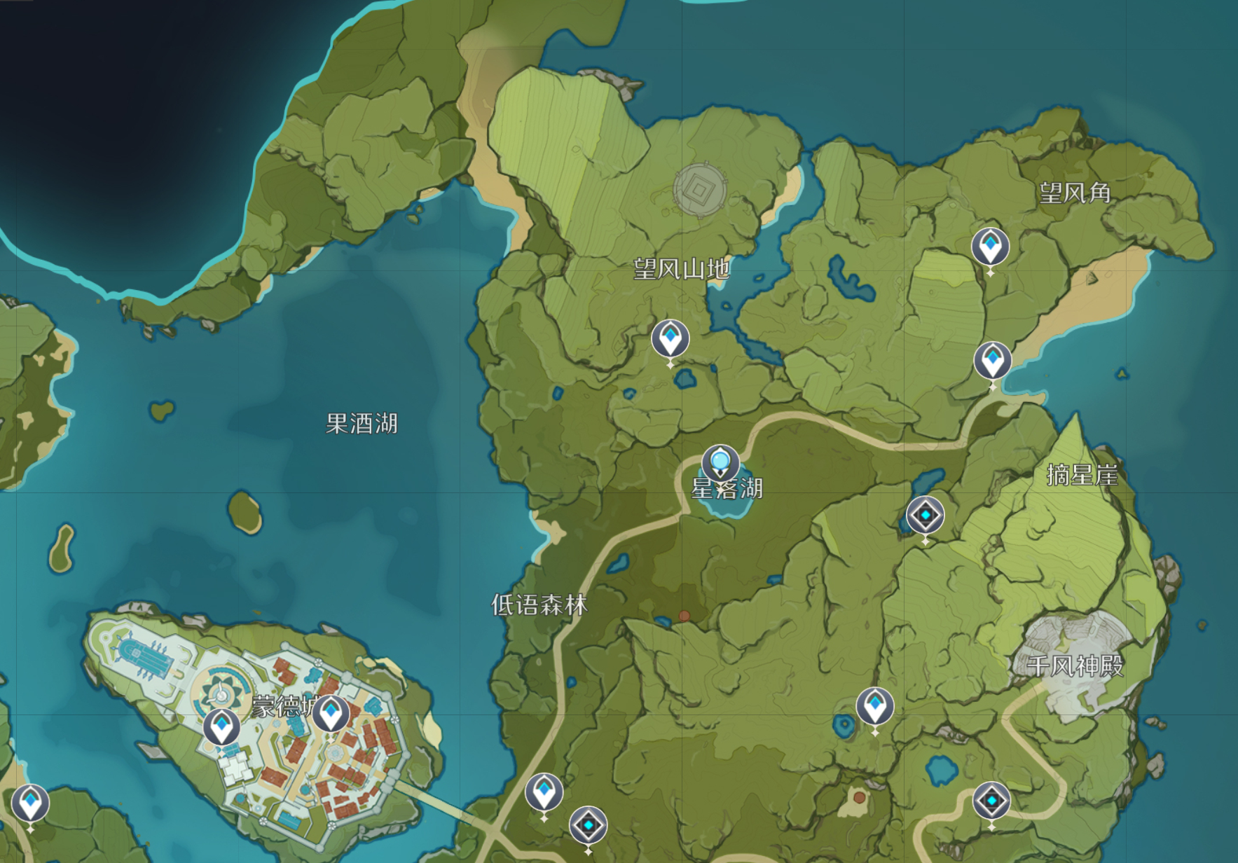 原神x废墟图书馆,蒙德篇0.3/西风骑士团