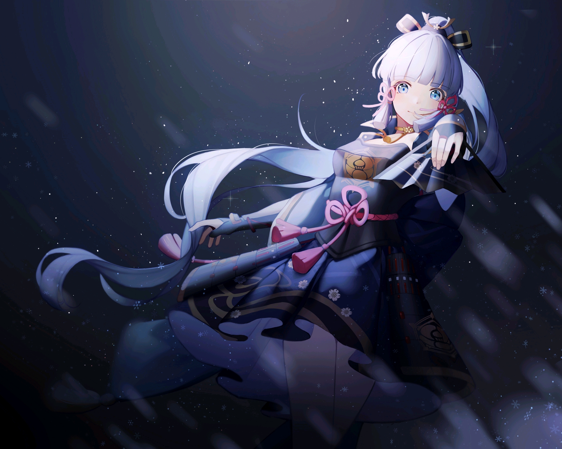 【神里绫华】如霜凝华,如鹭在庭.